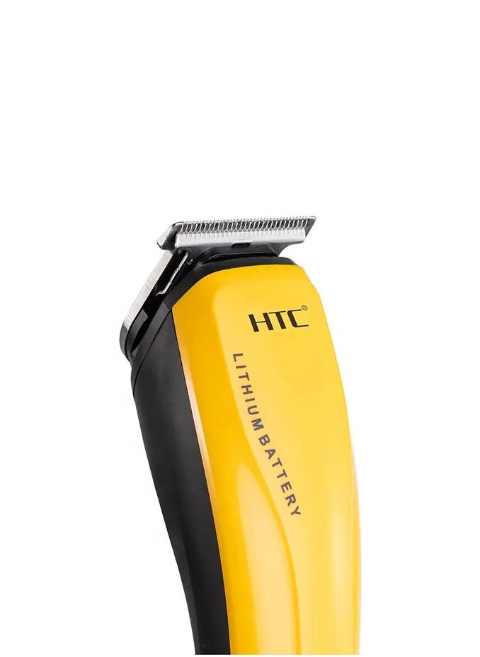 HTC - HTC AT-528A Men Wireless Zero Cutting T-Blade Balding Cordless Hair Clipper Trimmer Home Grooming - Image 1