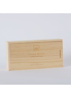 Home Box Eden Cedar Wood Fragrance Oil With Tray In Wooden Box Set - 10 Ml  - Image 4