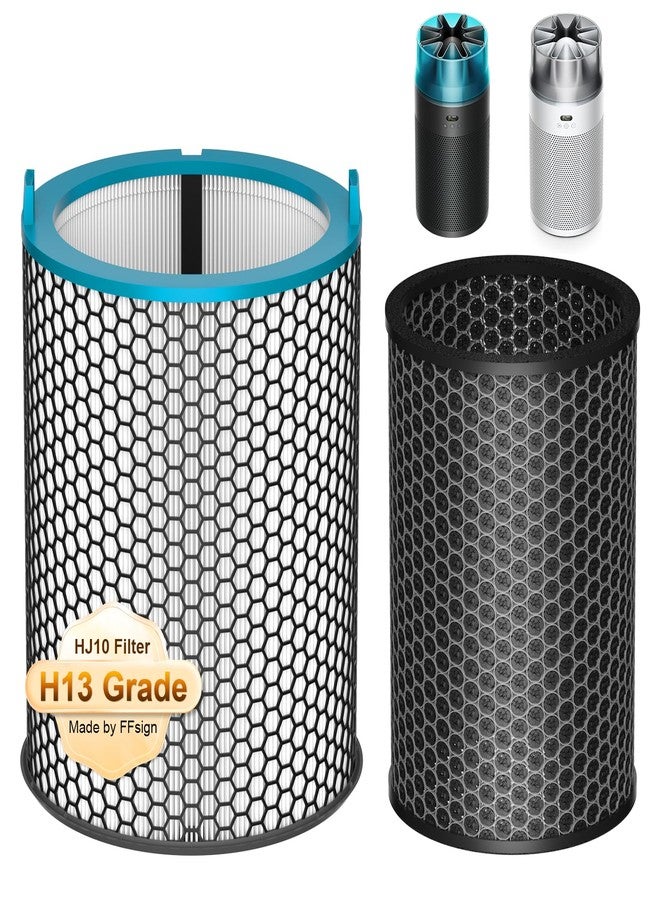 FFsign SP01-A Filter Replacement Compatible with Dy-Son HushJet Purifier Compact, Quiet 360° 2-in-1 H13 True HE-PA & Activated Carbon Air Filter for Home Living Room, 1 Pack - Image 1