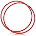 WinnerWhy 2 Pcs Toy Hoop Exercise Hoop Detachable Adjustable Plastic Toy Ring Playground Equipment for School Colored Circles Exercise Ring for Teens Dog Agility EquipmentRed23 Inch - Image 2