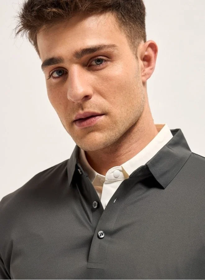 THE BEAR HOUSE  Men's Polo Shirt for Casual & Semi-Formal Wear | Classic Collar Neck T-Shirt | Comfortable, Stylish & Versatile for Office, Travel, Outings & Everyday Use for Men | Best Price UAE