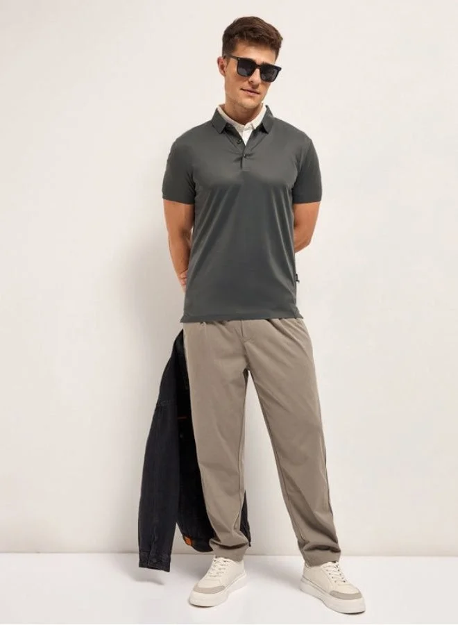 THE BEAR HOUSE  Men's Polo Shirt for Casual & Semi-Formal Wear | Classic Collar Neck T-Shirt | Comfortable, Stylish & Versatile for Office, Travel, Outings & Everyday Use for Men | Best Price UAE