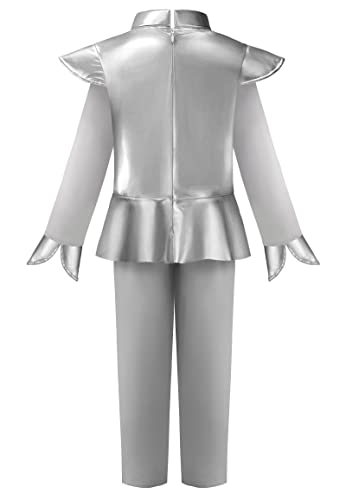 ReliBeauty Robot Costume for Kids Toddler Boys Costume Toddler5120 Silver - Image 5