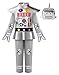 ReliBeauty Robot Costume for Kids Toddler Boys Costume Toddler5120 Silver - Image 2