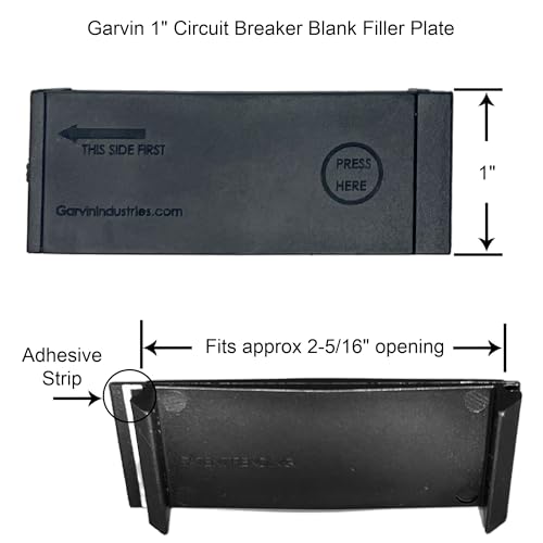 Garvin 1 Inch Universal Breaker Filler Plate-10 per case - Image 3