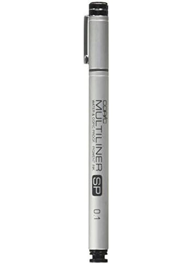 COPIC Multiliner Sp Black Ink Marker 0.1 Tip - Image 3