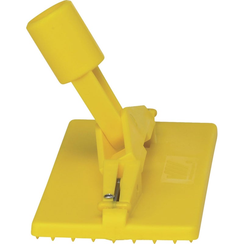 Vikan 55006 Pad Holder,Floor,9" x 3.7",PP/SS,Yellow - Image 3