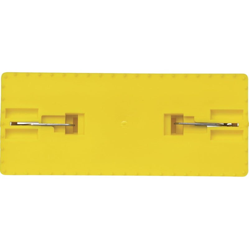 Vikan 55006 Pad Holder,Floor,9" x 3.7",PP/SS,Yellow - Image 2