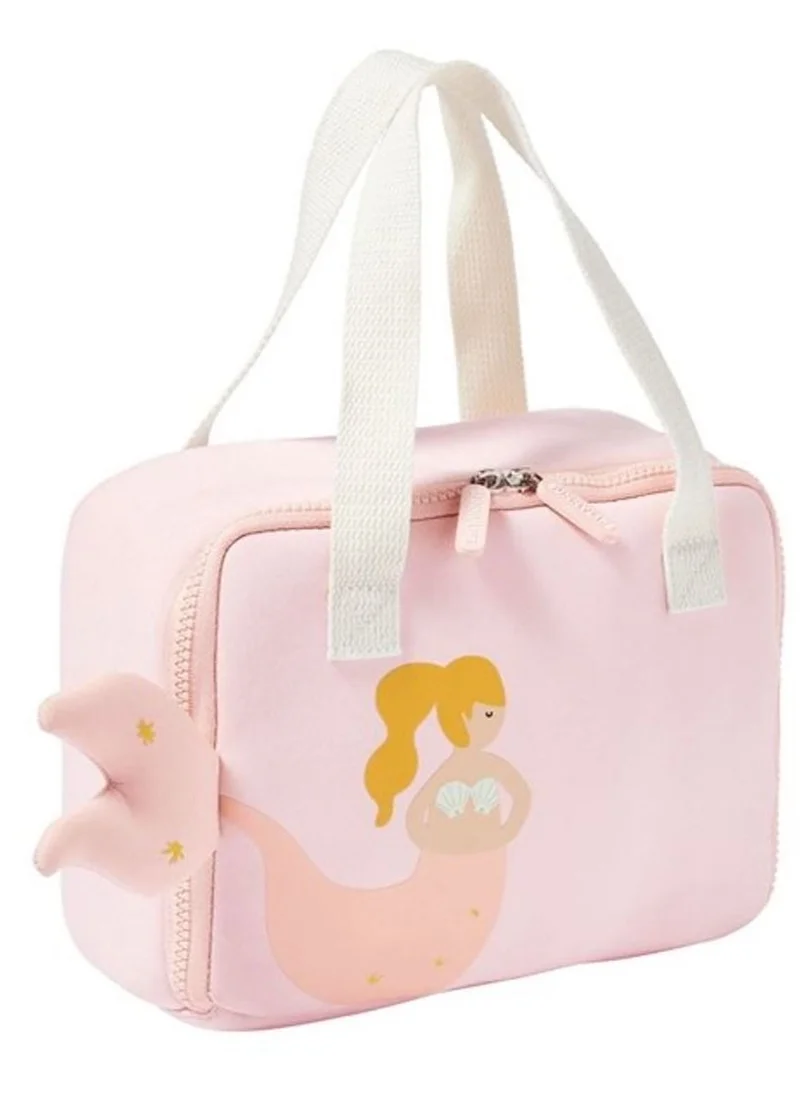 SUNNY LIFE Neoprene Lunch Bag Mermaid Magique - Powder Pink