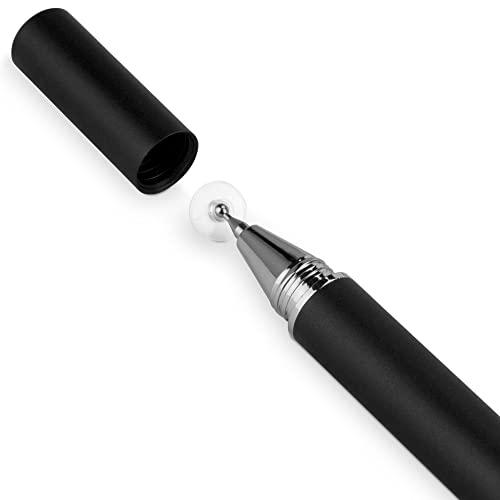 BoxWave Stylus Pen Compatible with Dell Venue Pro 11 - FineTouch Capacitive Stylus, Super Precise Stylus Pen - Jet Black - Image 2
