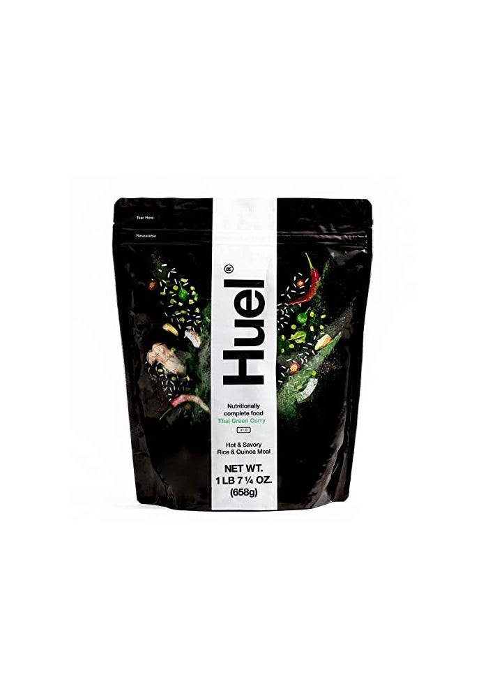 Huel Hot and Savory Instant Meal Replacement - Thai Green Curry - 14 Scoops of Nutritionally Complete Food - Image 1