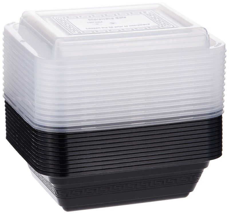 إس إن إتش حاوية ميكروويف مستطيلة يمكن التخلص منها SNH 12 أونصة مع غطاء عبوة سائبة