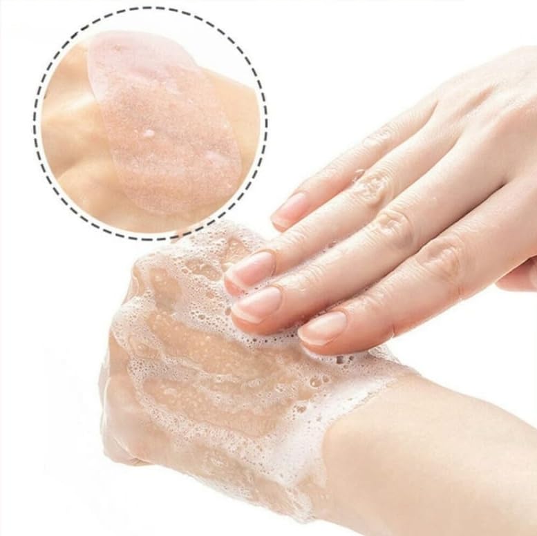 Disposable Travel Paper Soap with Portable Box 20 Sheets per Box Pack of 4 Boxes TravelSize with Case - Image 4