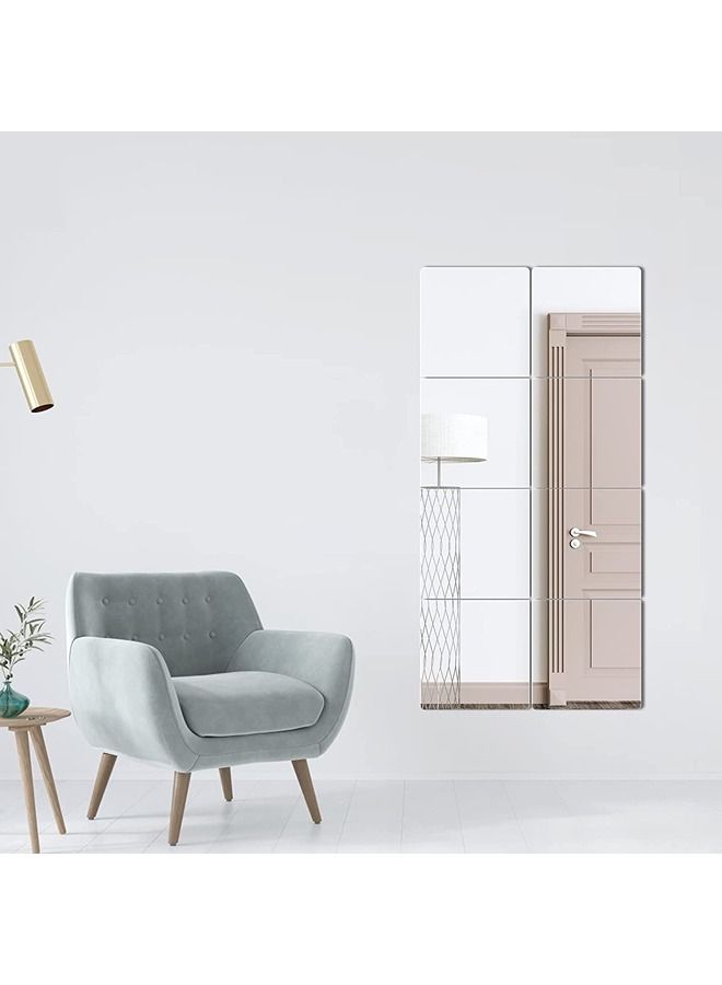 LAMSIT IBDAA Acrylic Sheet 3mm Thick Pack of 2 Square Silver Mirror - Image 4