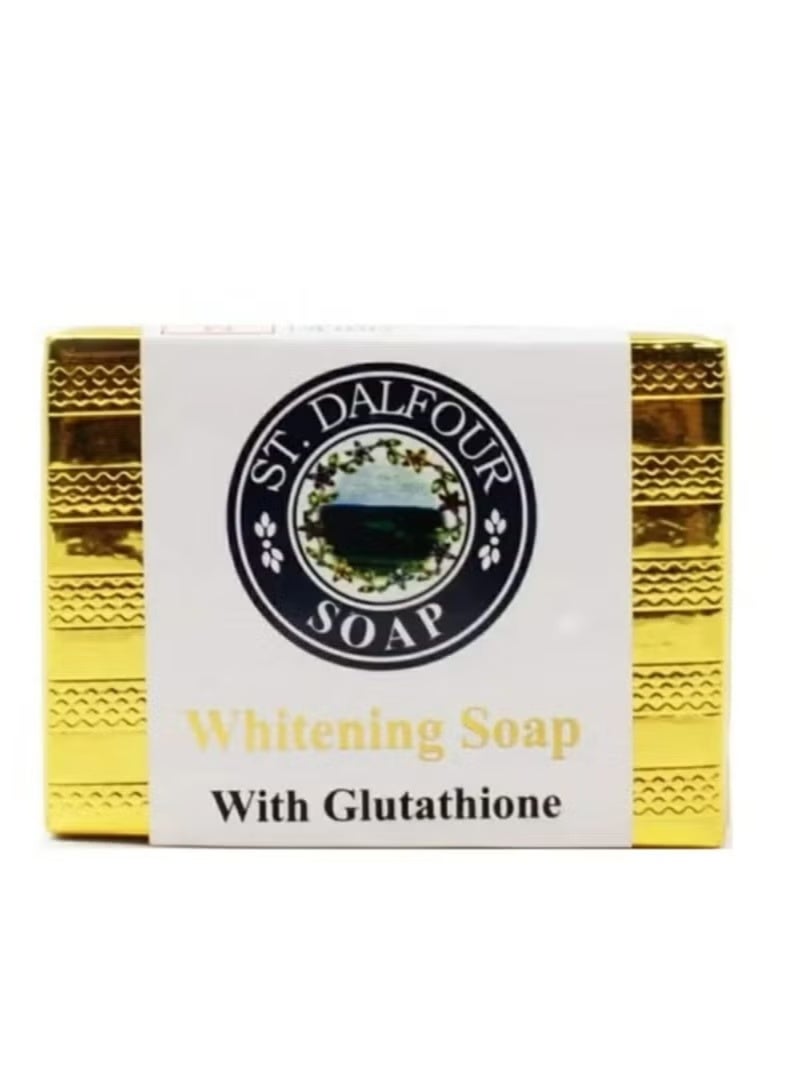 إس تي دالفور صابون سانت دالفور لتبييض البشرة مع الجلوتاثيون وفيتامين سي و هـ - 135 جرام