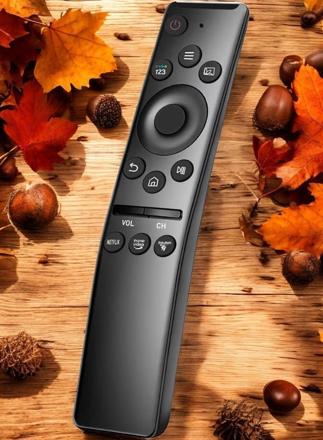 جهاز تحكم عن بعد عالمي لجميع أجهزة تلفزيون سامسونج الذكية، جهاز تحكم عن بعد بديل لجهاز تحكم سامسونج لأجهزة تلفزيون Samsung Lcd Led Uhd Qled Series مع أزرار فيديو Netflix Prime