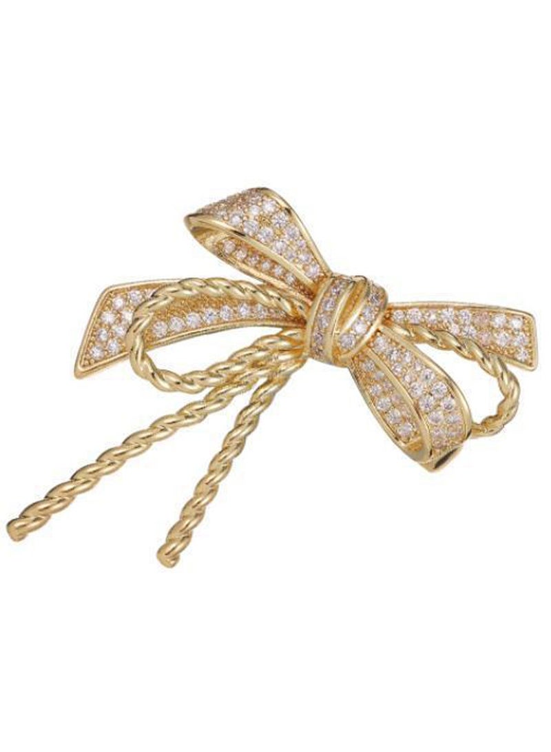 Women Elegant Brooch Crystal Brooch Rhinestone Brooch Pin Vintage Fashion Shirt Brooch Retro Jewelry Clothing Decoration,Suit Coat Breastpin for Women Accessories  - Image 1
