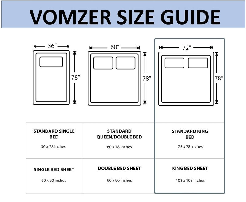 VOMZER abstract XXL Microfiber Soft Cotton King Size Bedsheet for Double Bed, King Size 108 x108 in, 9 Feet, 275x275 cm|2 Large Size Pillow Covers Without Joint - Green, 280 TC - 350 tc - Image 5