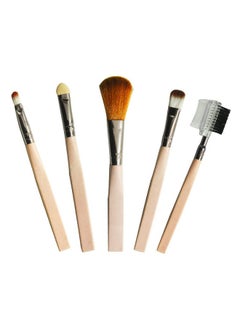 Women'S Professional Makeup Brush Includes Eyeshadow Foundation Eyebrow Lip Rouge Makeup Brushes (Off-White, Set Of 5) - pzsku/Z0A1992168305EA0160D4Z/45/_/1723298085/915492b3-9e84-4199-abaf-022c5a28c3da