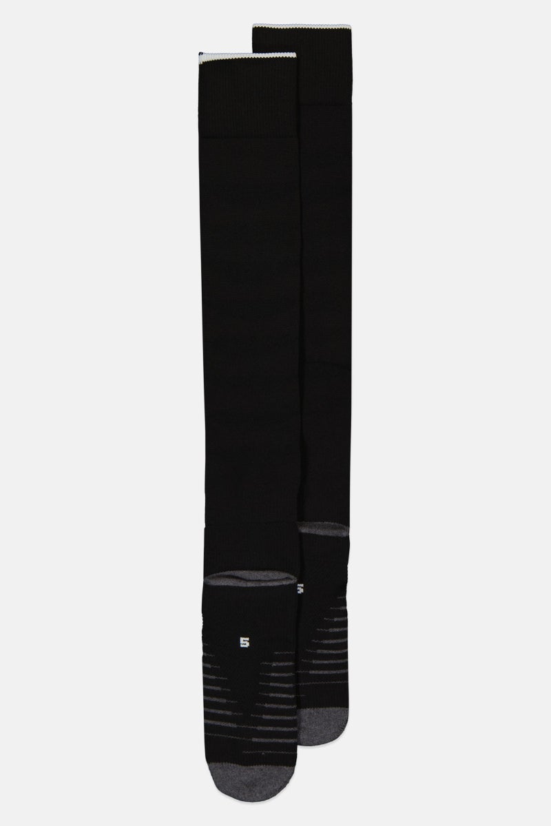 PUMA Men Brand Logo Manchester City Football Socks, Black - Image 4
