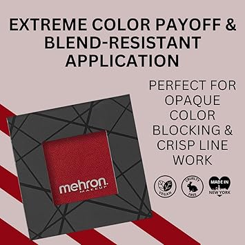 Mehron Edge Face Body Makeup Red 1 oz28 gm - Image 3