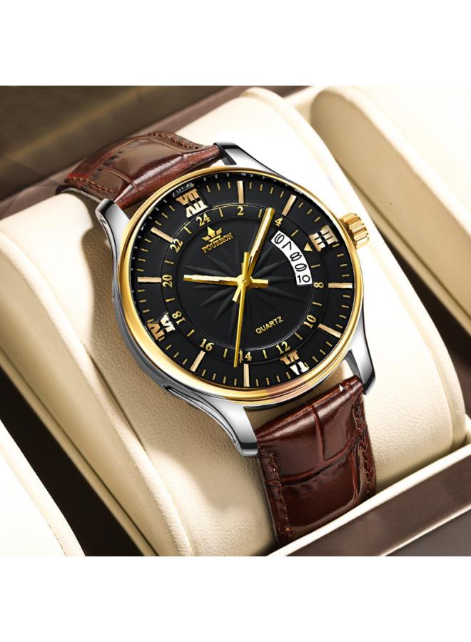 Watch A Generation Of Men's Watches Waterproof Men's Watches Steel Band Watches Calendar Quartz Watches Fashion Watches 