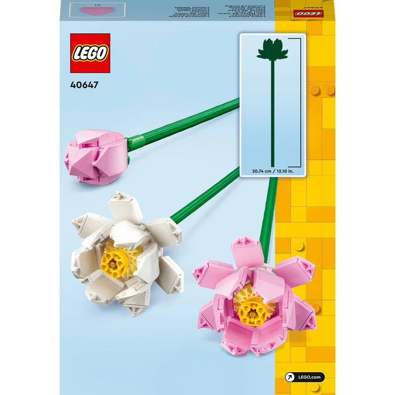 LEGO Lotus Flowers 40647 Building Toy Set for Ages 8+ (220) Pieces