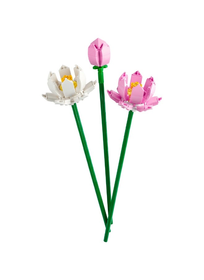 LEGO Lotus Flowers 40647 Building Toy Set for Ages 8+ (220) Pieces  - Image 2