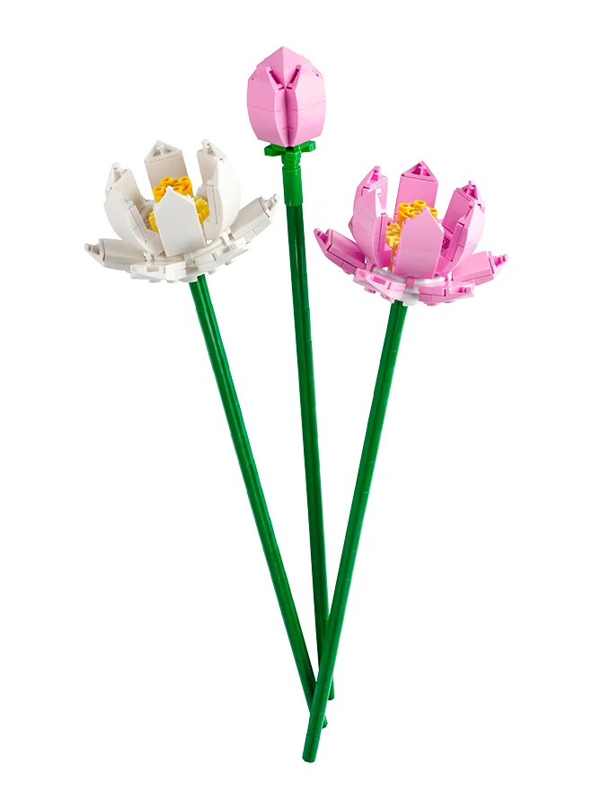 LEGO Lotus Flowers 40647 Building Toy Set for Ages 8+ (220) Pieces