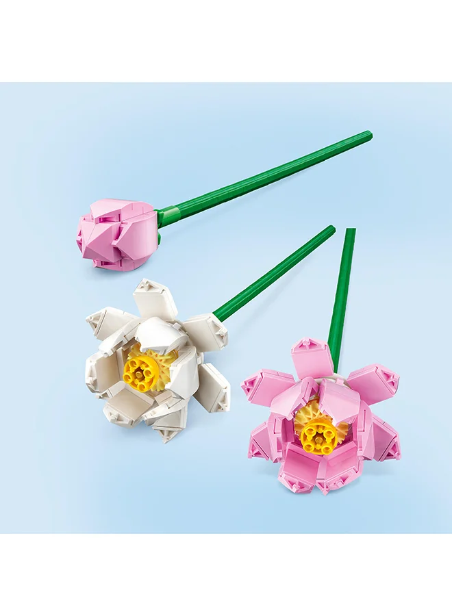 LEGO Lotus Flowers 40647 Building Toy Set for Ages 8+ (220) Pieces
