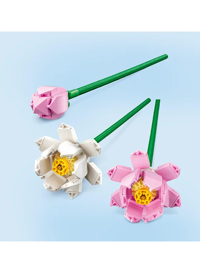 LEGO Lotus Flowers 40647 Building Toy Set for Ages 8+ (220) Pieces