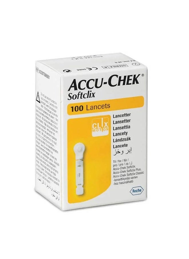 Generic Roche Diagnostics Accu-Check Softclix Lancets 28G 100'S 