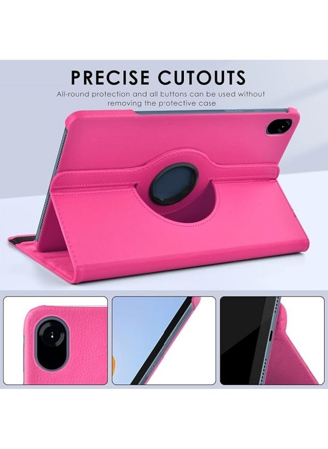 General Case Compatible with Honor Pad 8 12 inch 2022 Tablet Protector Pebbled Rotating 360 Solid Color Protective Case Holster  - Image 3