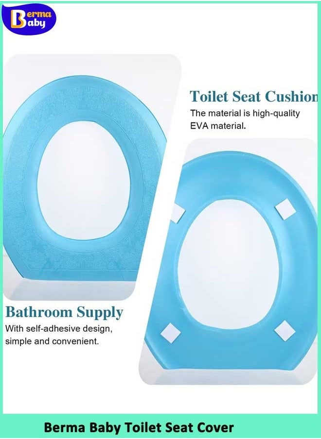 Berma Baby EVA Toilet Seat Cover Soft Toilet Seat Cushion Pad Toilet Seat Pad Bathroom Supplies  - Image 4