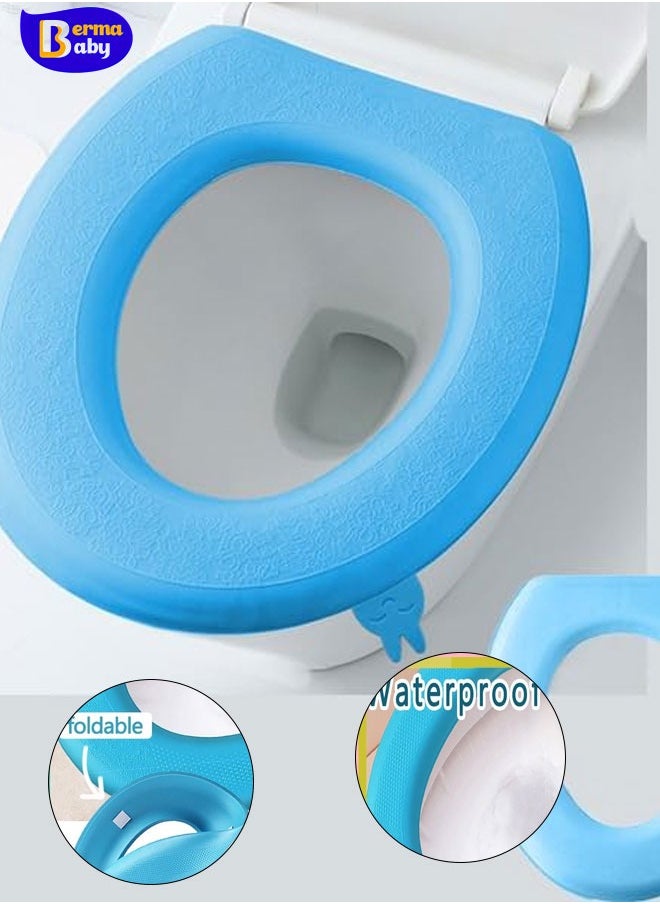 Berma Baby EVA Toilet Seat Cover Soft Toilet Seat Cushion Pad Toilet Seat Pad Bathroom Supplies  - Image 1