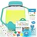 Glo Pals Play Pack Bundle with Sensory Play Jar WaterActivated LightUp Cubes and Fun Fillers Sensory Toys for Toddlers Sensory Toy Kit with Light Up Cubes for Bathtub Cookie Monster - Image 2
