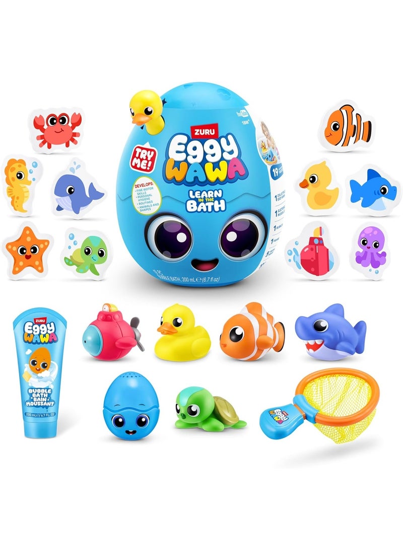 ZURU Eggy Wawa Surprise Series 1 Bathtime Egg Capsule Toy for Kids - Image 1