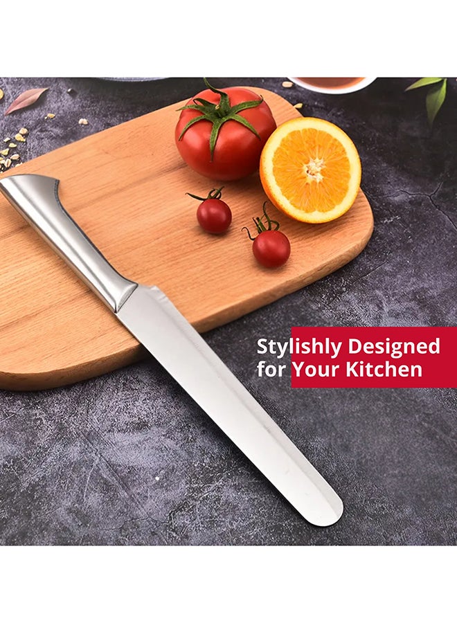 Feelings Stainless Steel Knife Heavy-Duty Meat & Vegetable Chopper with Ergonomic Handle Size 18 cm (KQ0808) - Image 4