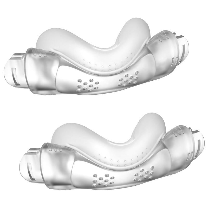 وسادة استبدال ميديهيالر 2 عبوات ل Airfit N30iM 2 عبوات النسخة القديمة وسادة قوسية أنفية متوافقة مع N30i ناعمة ومريحة إمدادات قيمة رائعة