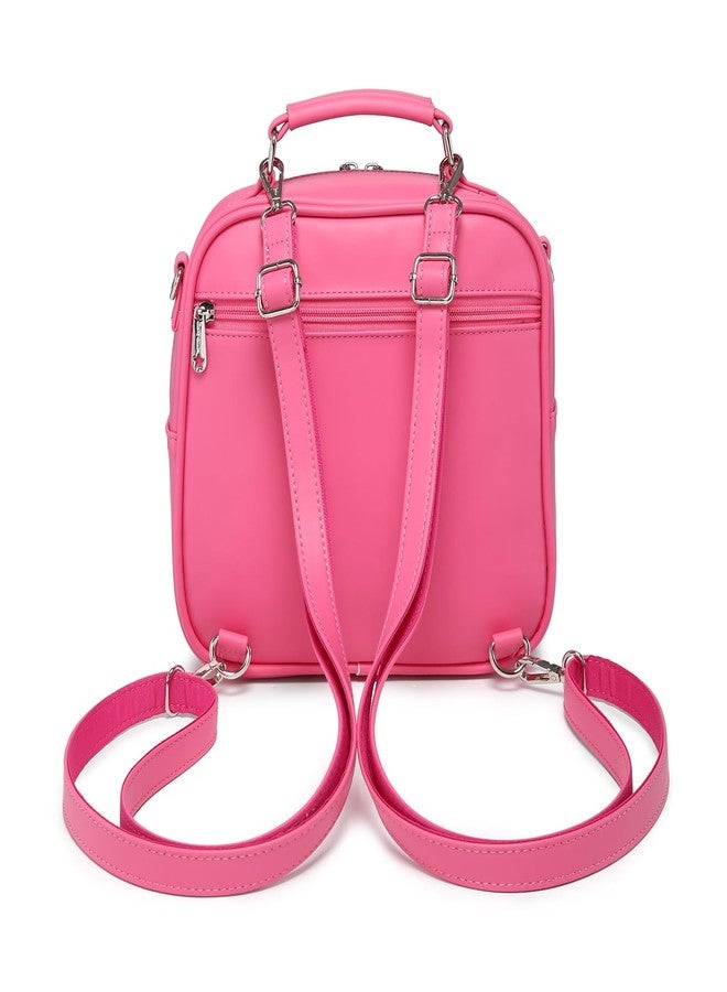 CHERRY SAUCE Dopamine Color Ita Bag Multi-Purpose Backpack Crossbody Satchel Heart Purse Kawaii Pin Display - Image 5