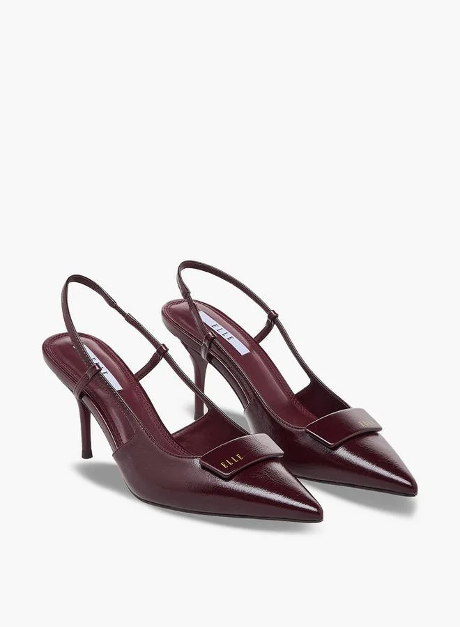ايل Women Pointed Toe Slingback Shoes