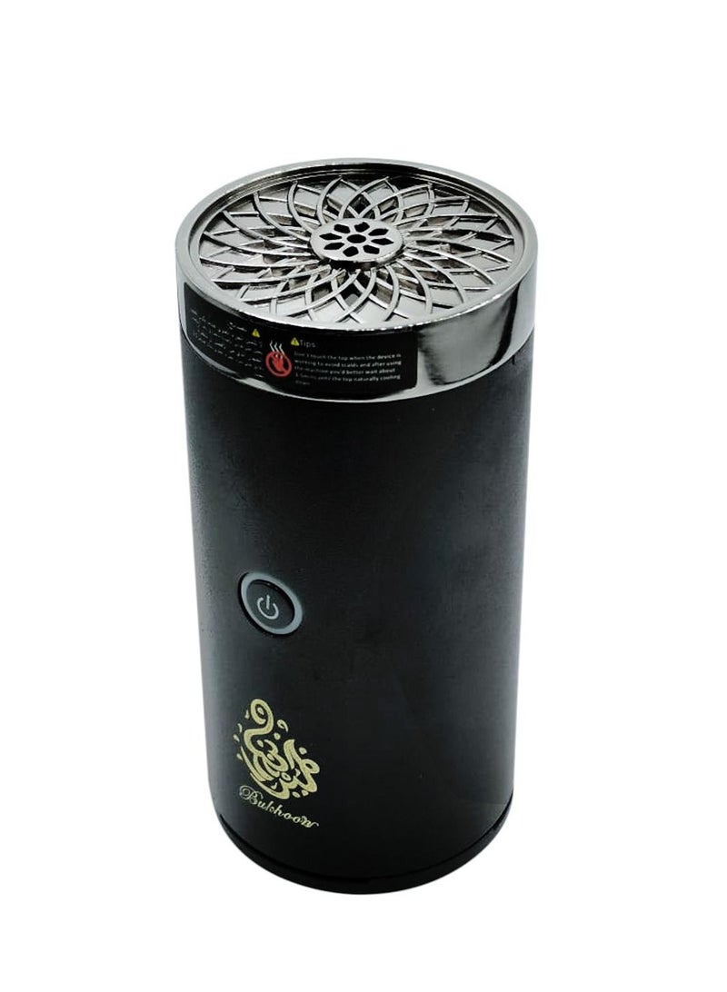 Bukhoor Car Bukhoor Usb Type-C Power Bukhoor Rechargeable Electric Mini Portable Incense Burner Black - Image 5