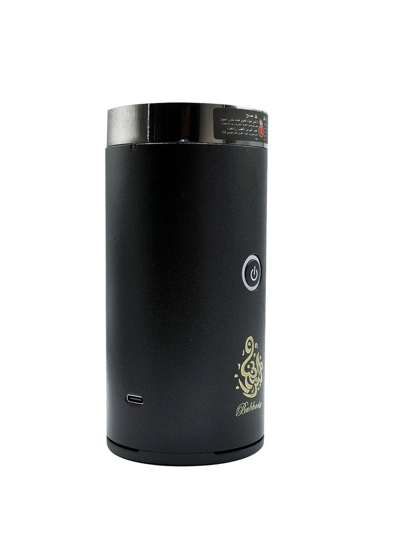 Bukhoor Car Bukhoor Usb Type-C Power Bukhoor Rechargeable Electric Mini Portable Incense Burner Black - Image 4