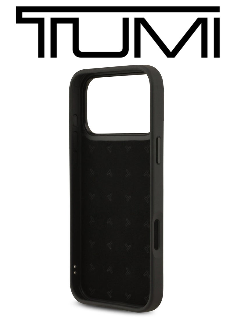 CG MOBILE iPhone 17 Pro Max Case, protective case with card holder, leather and silicone case, French design and the global brand logo TUMI, authentic and original. From CG Mobile. - Image 4