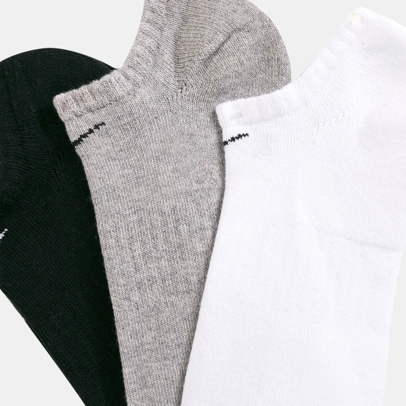 Nike Everyday Cushion No-Show Training Socks (3 Pack)