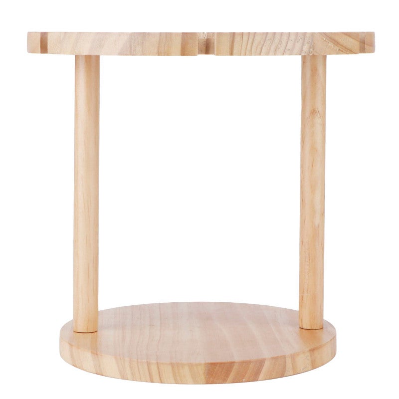 Wooden Wine Rack 1 Bottle & 6 Stemware Capacity Natural Durable Wood - Easy Assembly Wine Glass Holder for Home Bar Kitchen Tabletop Wine Lovers - Image 5
