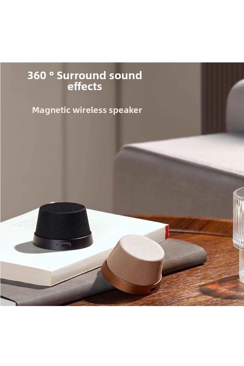 Waterproof Magnetic Bluetooth Speaker, IPX6 Portable & Adhesive Wireless Speaker for Shower, Kitchen, Outdoor, Mag-Safe Compatible - Image 4