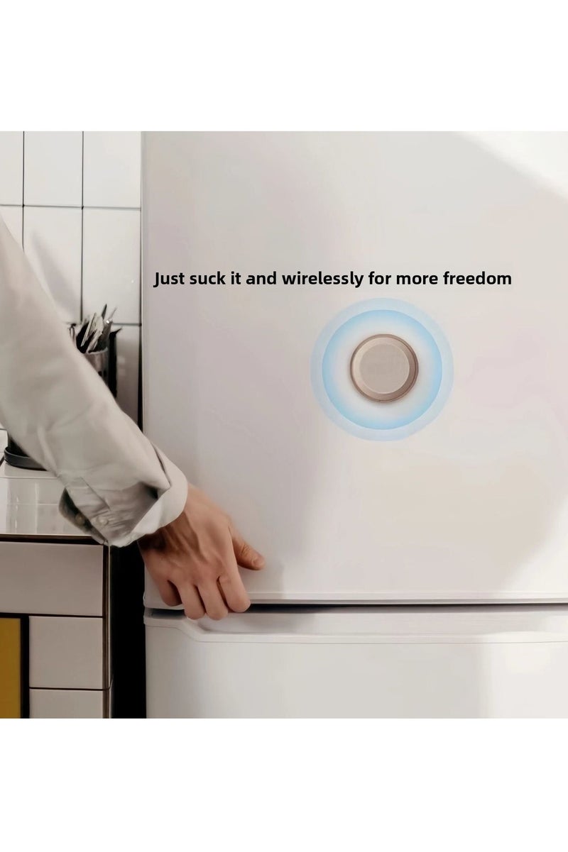 Waterproof Magnetic Bluetooth Speaker, IPX6 Portable & Adhesive Wireless Speaker for Shower, Kitchen, Outdoor, Mag-Safe Compatible - Image 2