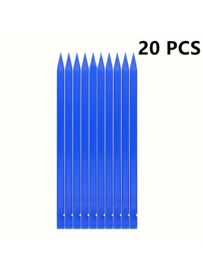 20Pcs Blue Nylon Spudger Pry Tools For iPhone Screen Repair Opening Kit - Image 1