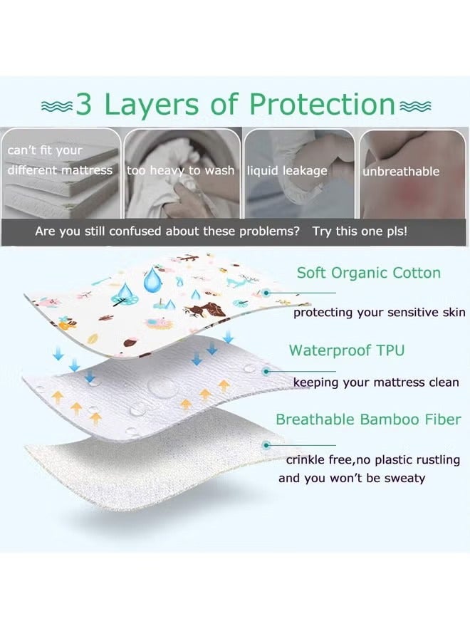 oldlaiben Portable Changing Pad for Baby|Travel Baby Changing Pads for Moms, Dads|Waterproof Portable Changing Mat|Excellent Baby Shower/Registry Gifts（Pink） - Image 3